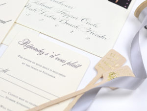 Heather O'Brien Design | Jacksonville Wedding Invitations | New Year's Eve Wedding | TPC Sawgrass