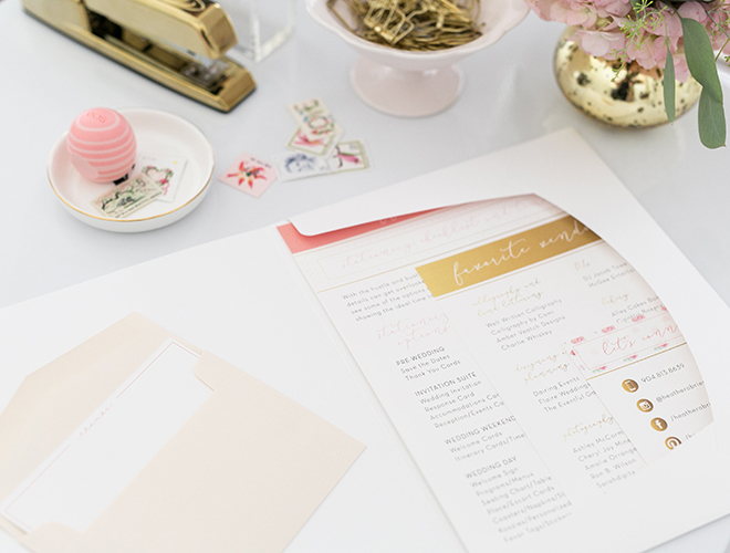 Heather O'Brien Design | The Client Experience | Custom Wedding Stationery