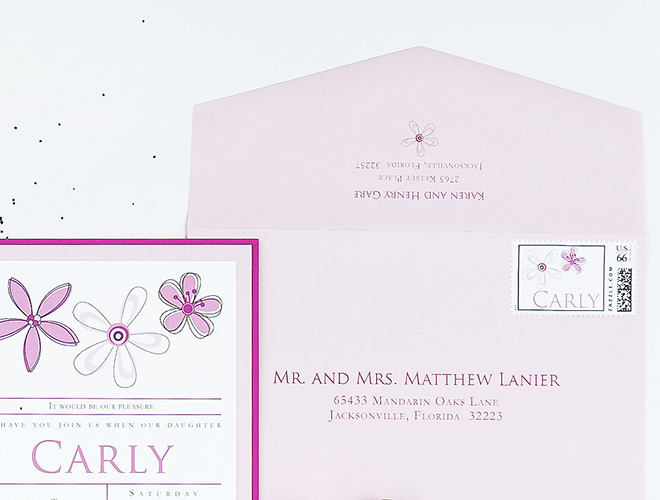 Heather O'Brien Design | Custom Wedding Invitations | Etiquette Series | Postage