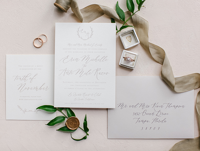 Heather O'Brien Design | Jess Henderson Photography | Fall Inspiration Wedding Invitation