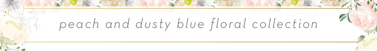 download dusty blue and peach wedding